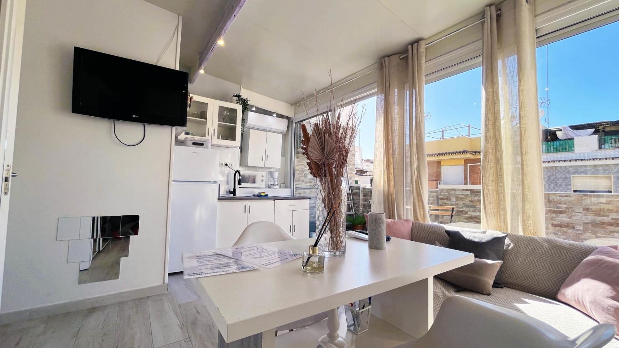 A 5 Minutos De La Playa Con Terraza En Malaga Apartment Ngoại thất bức ảnh